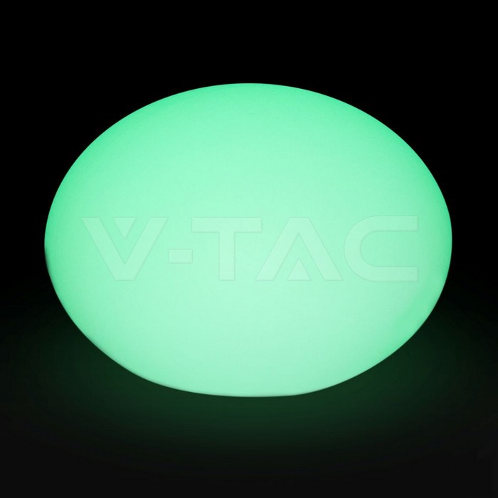 VT-7801 LED OVAL BALL LIGHT WITH RGB D20 X 14CM