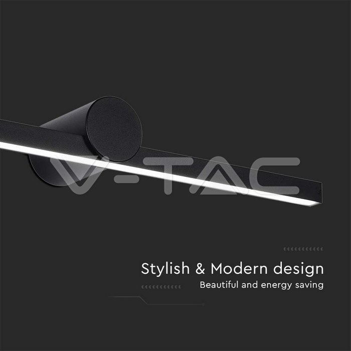 VT-7022 LED 10W MIRROR LIGHT 4000K BLACK BODY