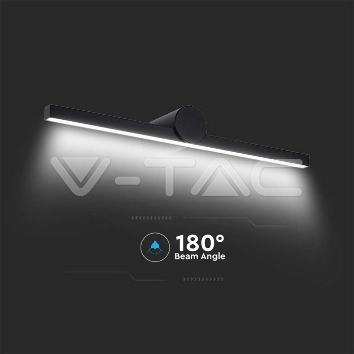 VT-7022 LED 10W MIRROR LIGHT 4000K BLACK BODY