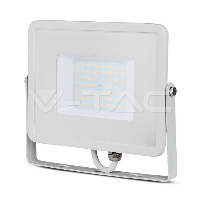 VT-50 50W LED Floodlight SMD SAMSUNG CHIP White Body 3000K