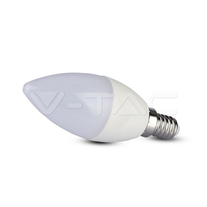 VT-1855 LED Bulb - 5.5W E14 Candle 4000K