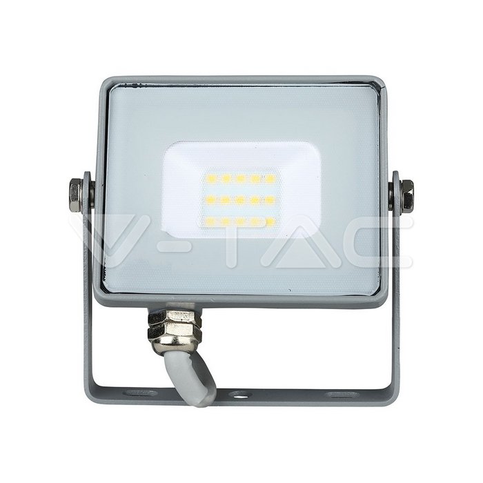 VT-10 10W LED Floodlight SMD SAMSUNG Chip Slim Grey Body 4000K