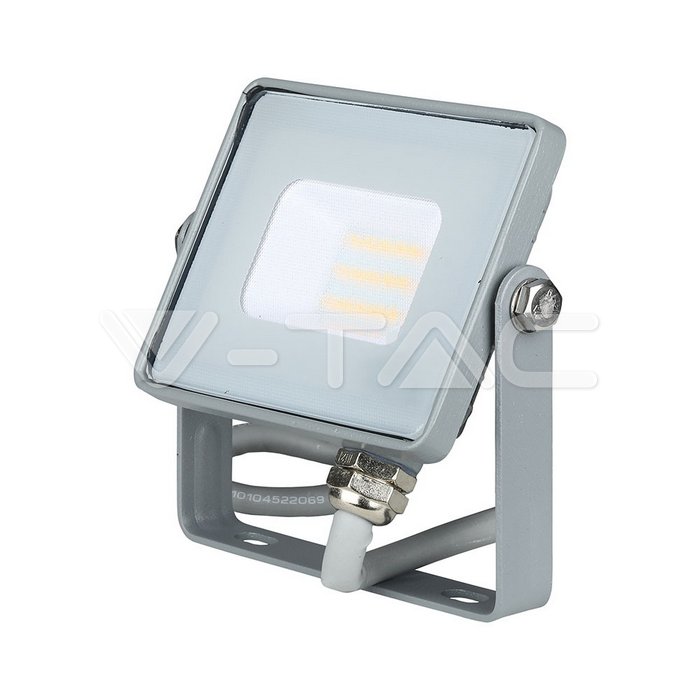 VT-10 10W LED Floodlight SMD SAMSUNG Chip Slim Grey Body 4000K