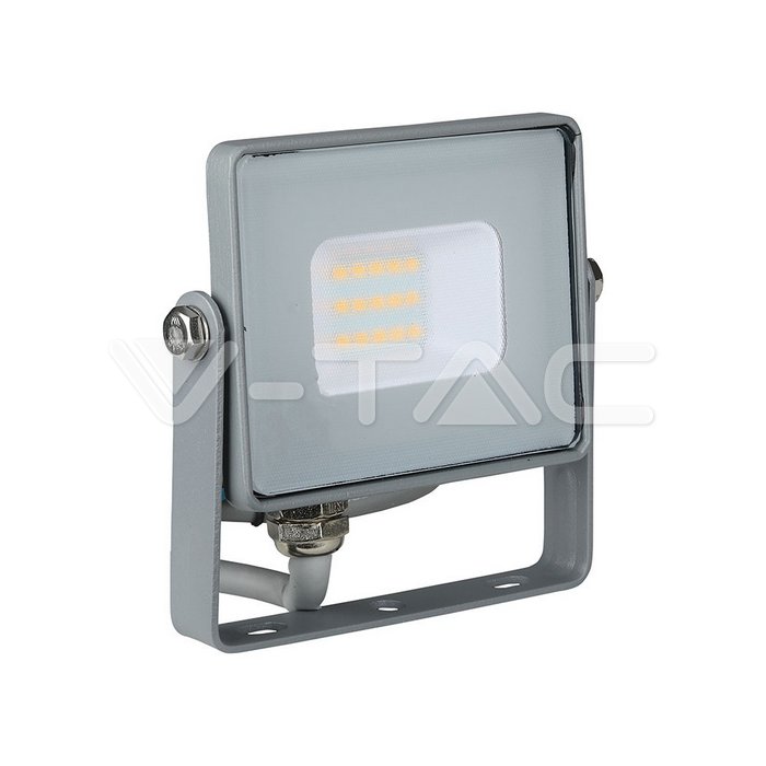 VT-10 10W LED Floodlight SMD SAMSUNG Chip Slim Grey Body 4000K