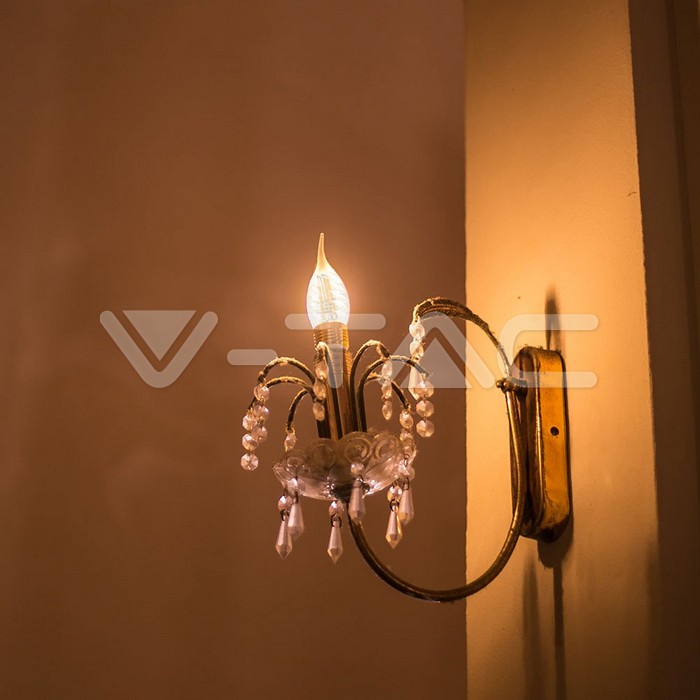 VT-1678 8W FILAMENT A65 BULB 4000K