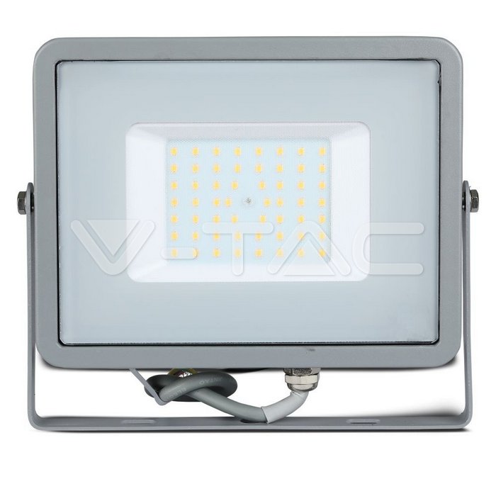 VT-50 50W LED Floodlight SMD SAMSUNG CHIP GREY Body 3000K