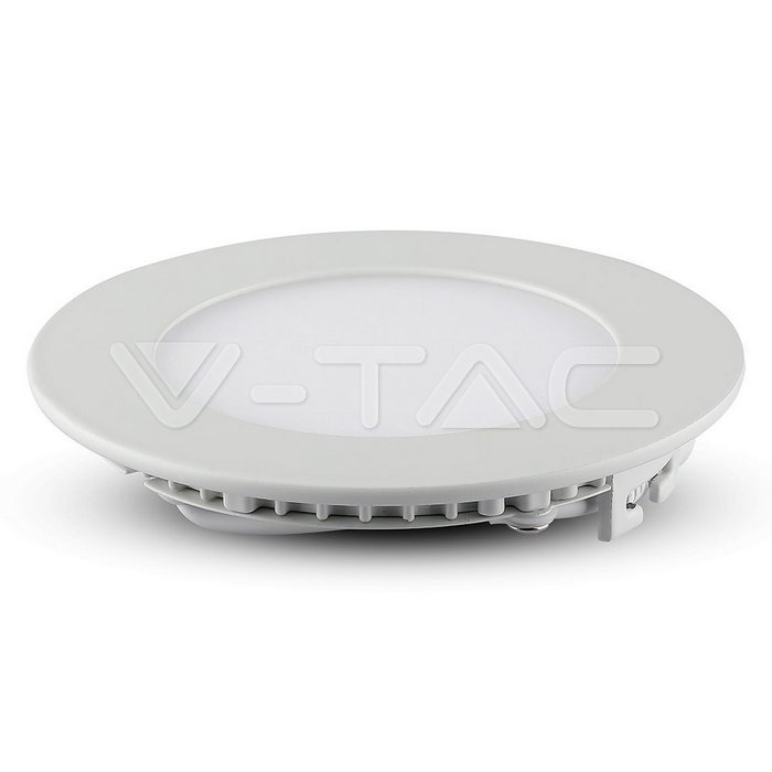VT-1207 12W LED Premium Panel Downlight - Round 4000K