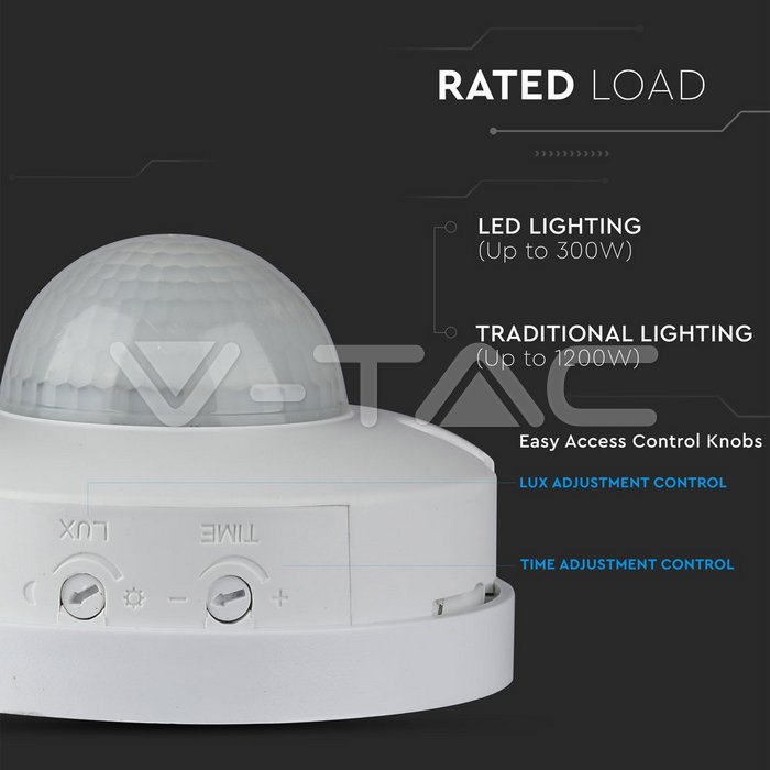 VT-8004 Infrared Motion Sensor Ceiling