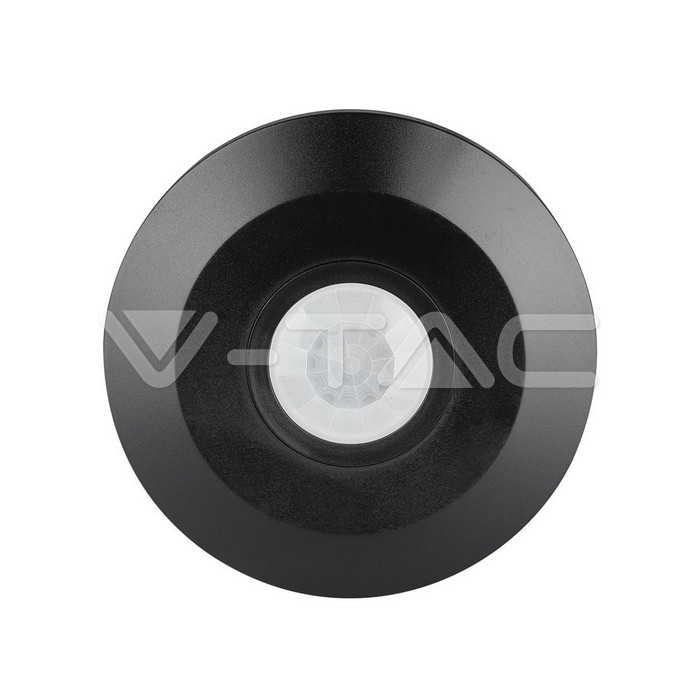 VT-8027 PIR Ceiling Sensor Flat Black
