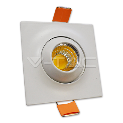 VT-1133 3W LED Downlight With Moving Head Square 4000K