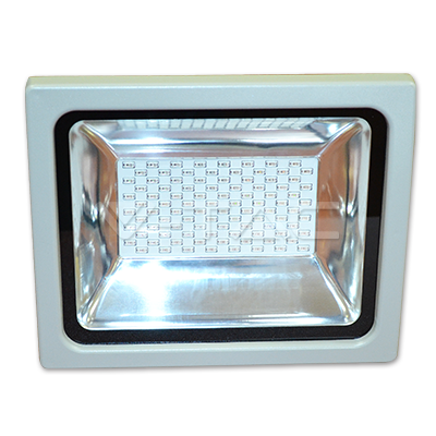 VT-4752 50W LED Floodlight RGB With RF Remote Grey Body SMD