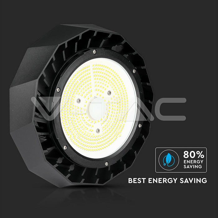 VT-9-108 LED Highbay SAMSUNG CHIP/DRIVER - 100W Black Body 180LM/WATT 6000K