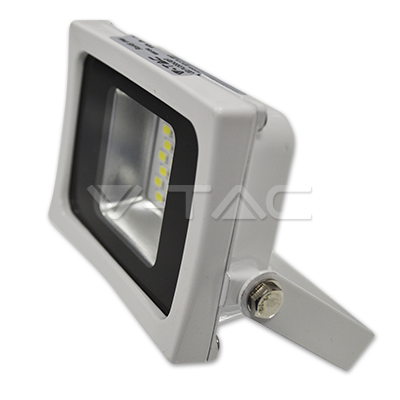 VT-4911 10W LED Floodlight White Body SMD 3000K