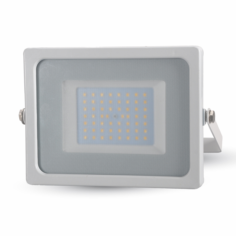 VT-4955 50W LED Floodlight White Body SMD 6400K