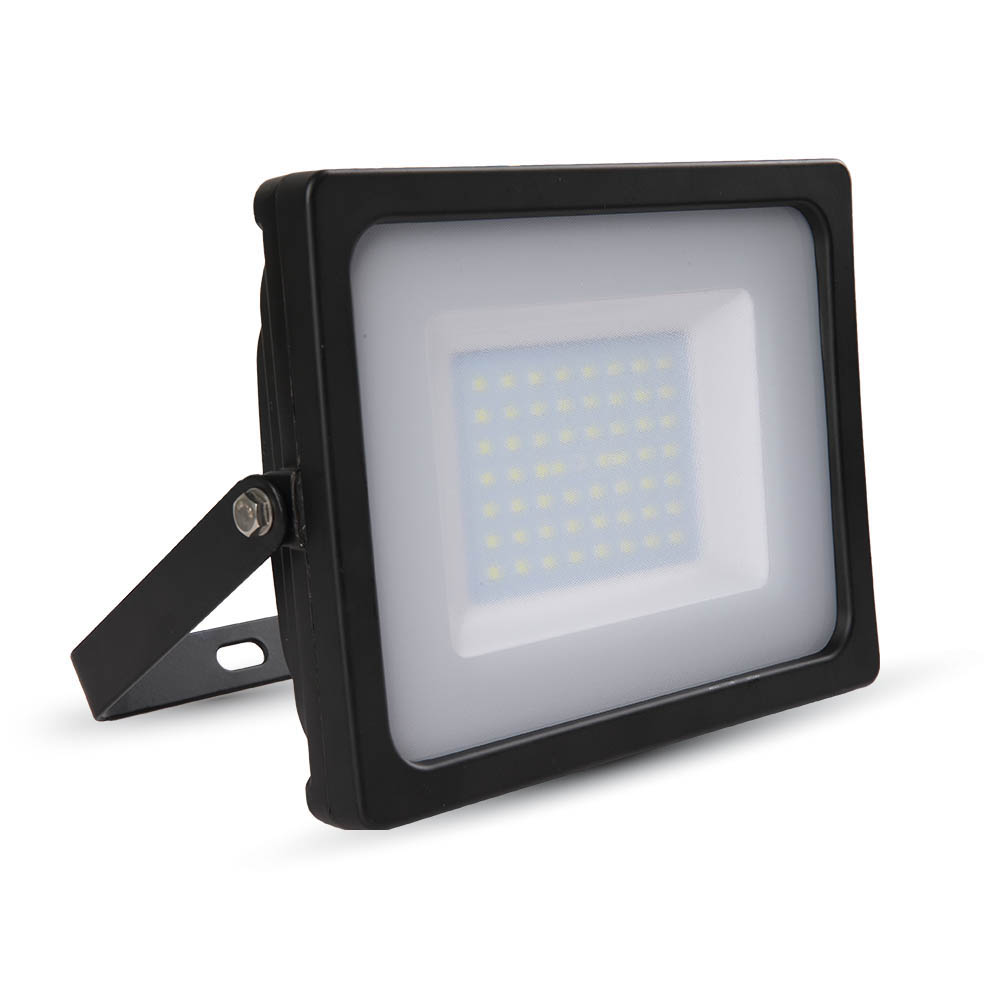 50W LED Floodlight Black Body SMD 6400K