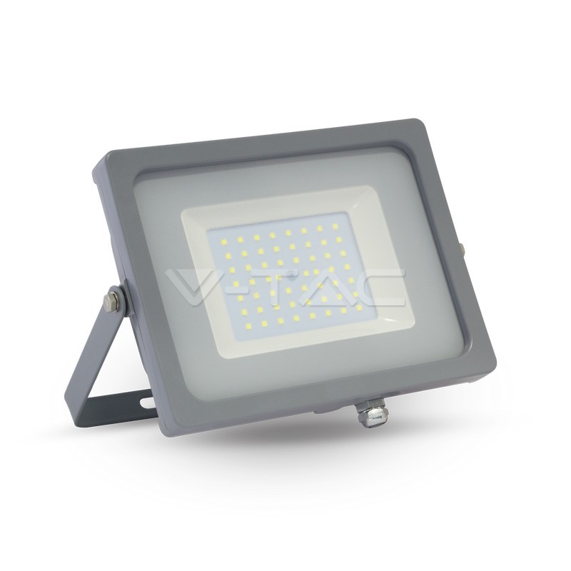 VT-4955 50W LED Floodlight Grey Body SMD 6400K