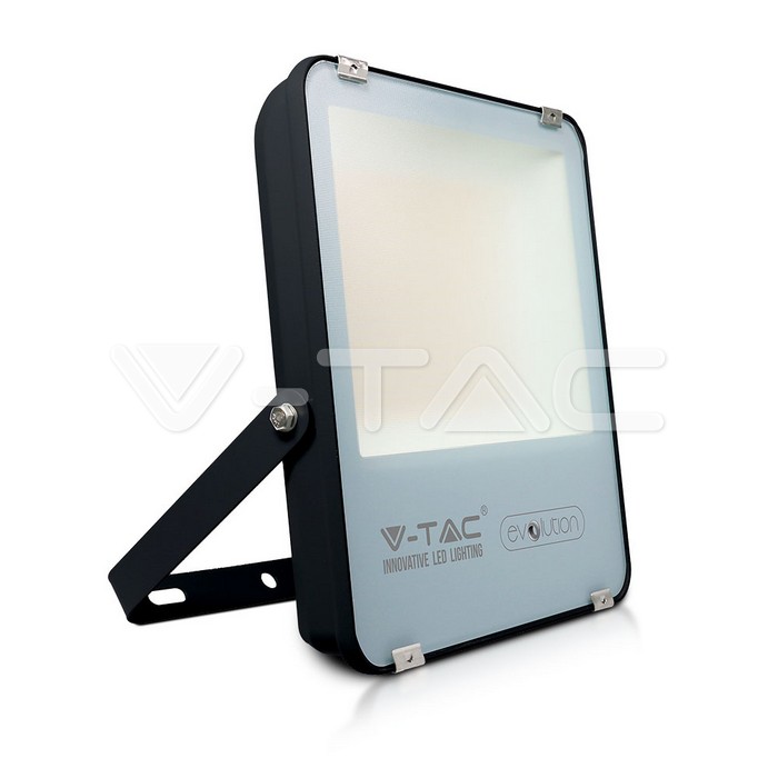 VT-49161 100W 160LM/WATT-NEW FLOODLIGHT-BLACK BODY-4000K