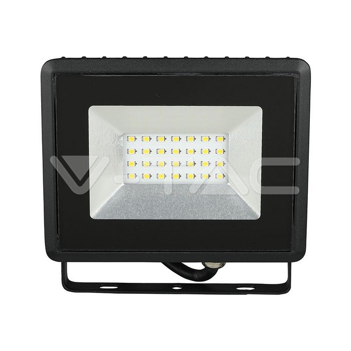 VT-4021 20W LED Floodlight SMD E-Series Black Body 4000K