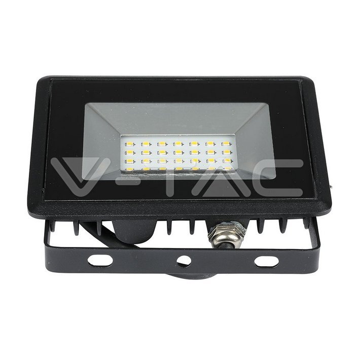 VT-4021 20W LED Floodlight SMD E-Series Black Body 4000K