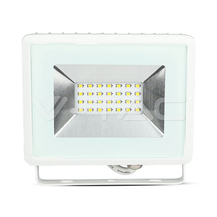 VT-4021 20W LED Floodlight SMD E-Series White Body 3000K