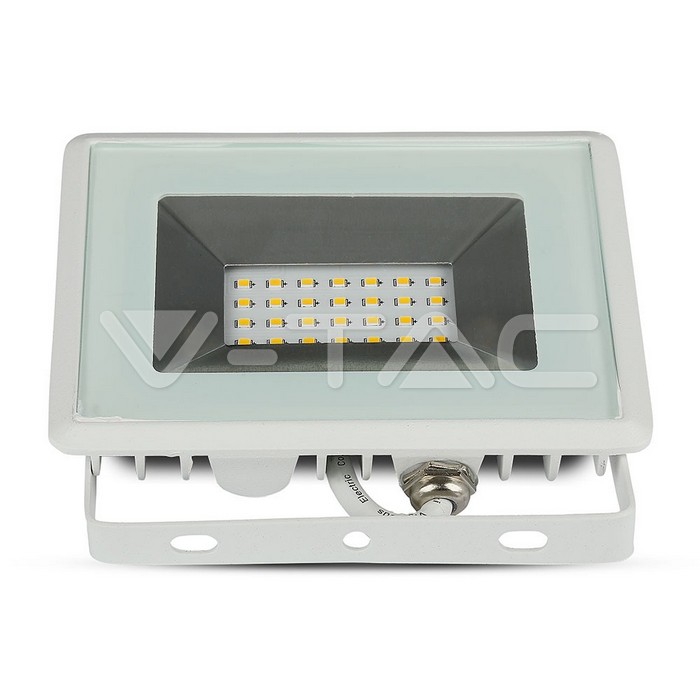 VT-4021 20W LED Floodlight SMD E-Series White Body 6500K