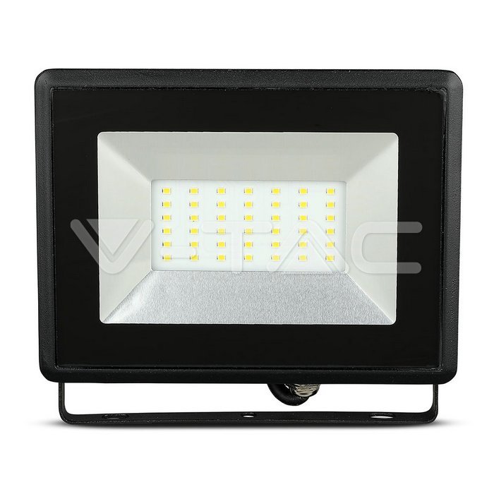 VT-4031 30W LED Floodlight SMD E-Series Black Body 6000K