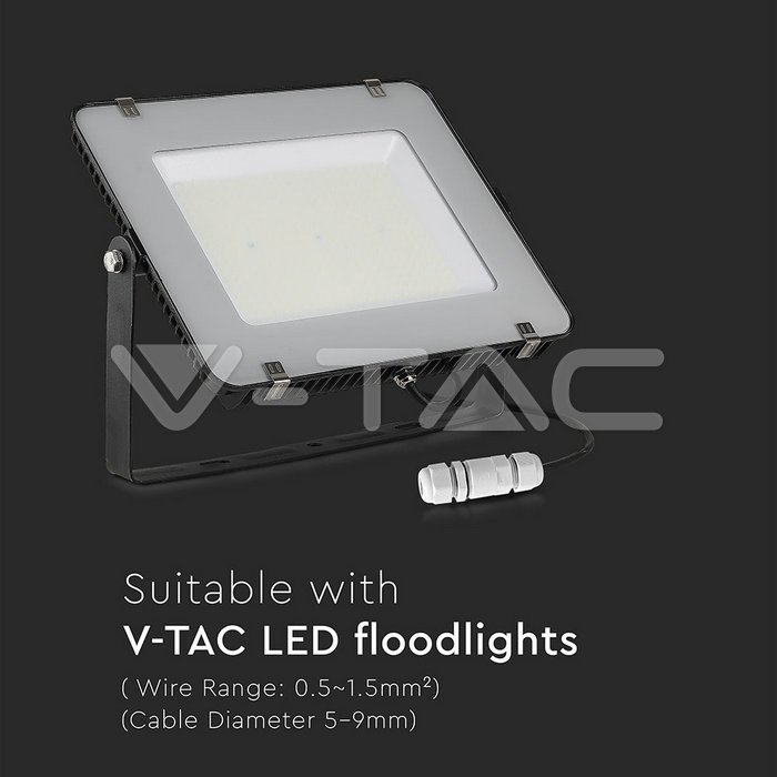 VT-868 WHITE WATERPROOF TERMINAL BLOCK -CABLE DIAMETER(5-9mm),IP68