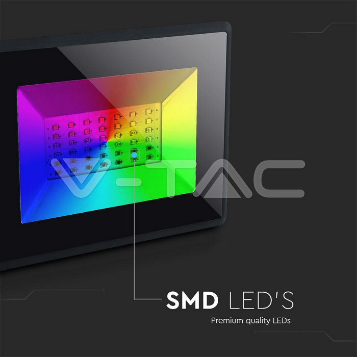 VT-4932 30W LED FLOODLIGHT RGB