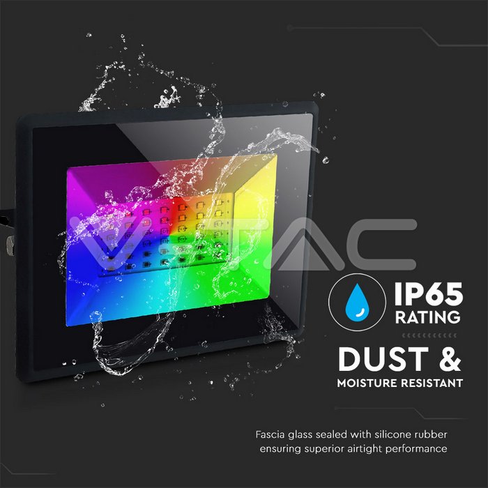 VT-4932 30W LED FLOODLIGHT RGB