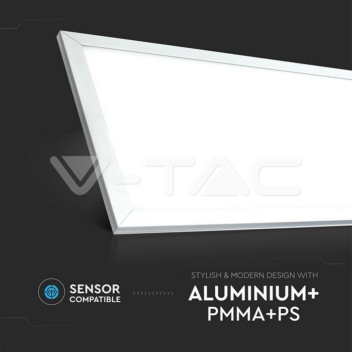 VT-12031 LED Panel 29W 1200x300mm A++ 120Lm/W 6400K incl Driver 6PCS/SET