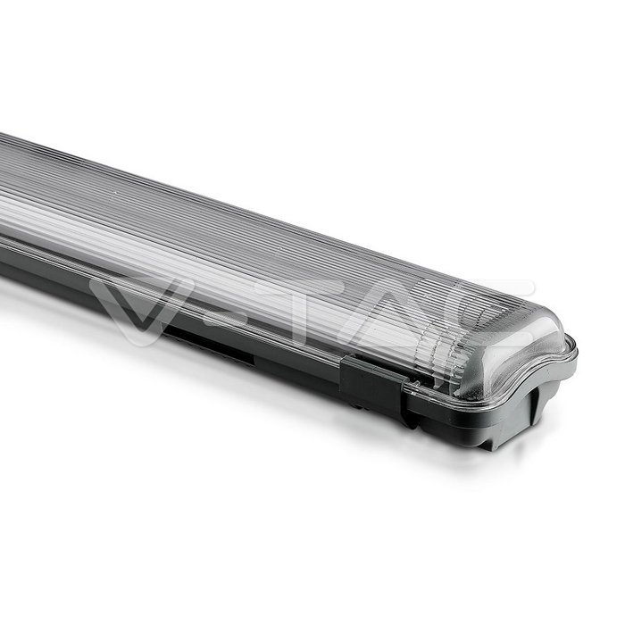 VT-12023 LED Waterproof Lamp PC/PC 2x1200mm 2x18W 6400K