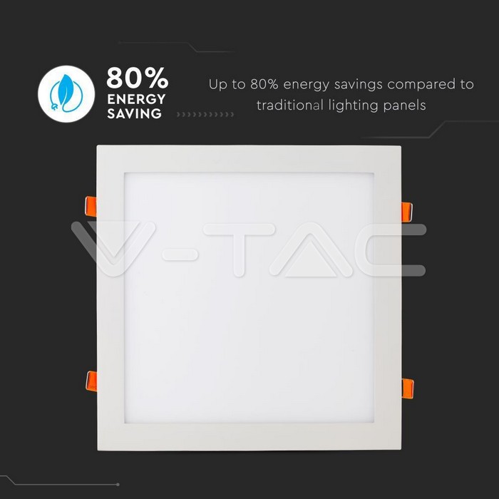 VT-3107 36W LED PANEL LIGHT SQUARE 6400K