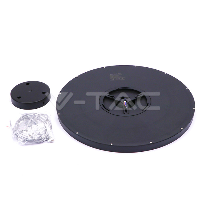 VT-6141 40W LED Panel Light Black Body 4000K
