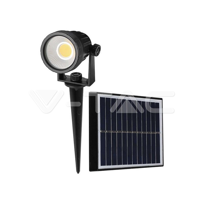 VT-952 2W LED SOLAR SPIKE LIGHT 6400K IP65