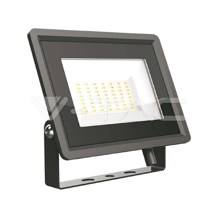 VT-4954 50W FLOODLIGHT BLACK BODY GREY GLASS LED BY SAMSUNG 6500K