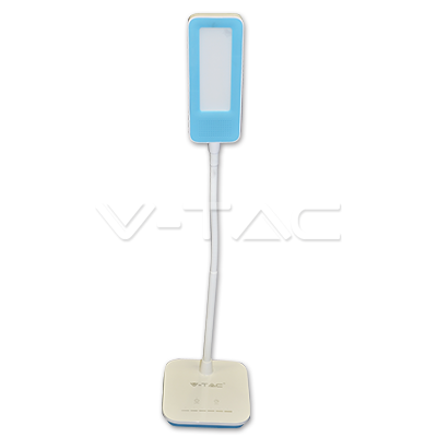 VT-1007D 7W LED Table Lamp Dimmable 5000K Blue Body