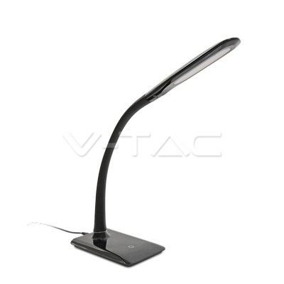 VT-1017 7W LED Desk Lamp 4000K Black Body