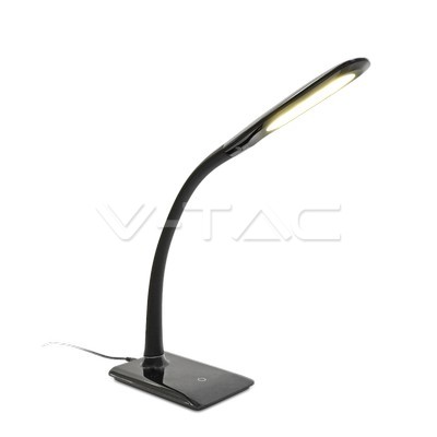 VT-1017 7W LED Desk Lamp 4000K Black Body