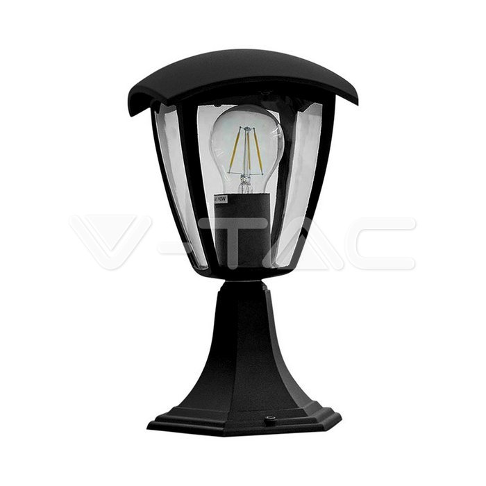VT-734 Garden Lamp 300mm IP44 Black