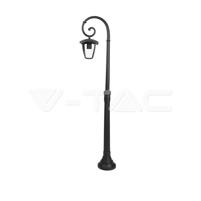 VT-737 Pole Lamp 1XE27 1365mm IP44 Black
