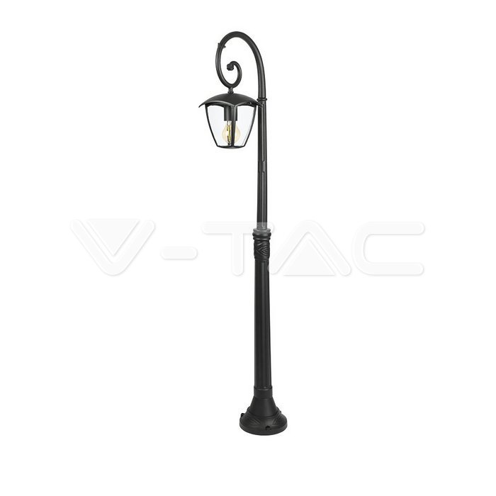 VT-737 Pole Lamp 1XE27 1365mm IP44 Black