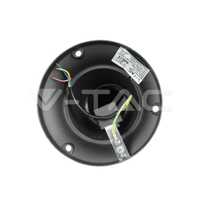 VT-737 Pole Lamp 1XE27 1365mm IP44 Black