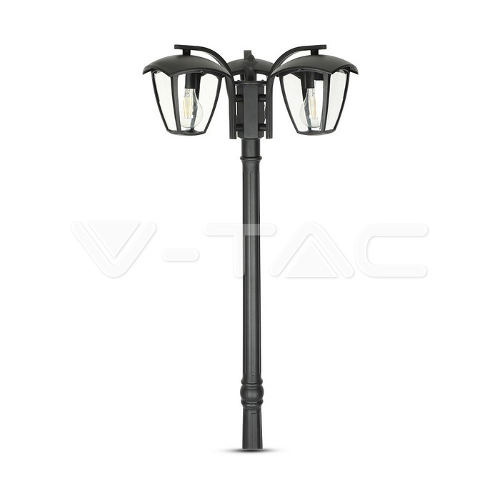 VT-740 Pole Lamp 3XE27 1990mm IP44 Black