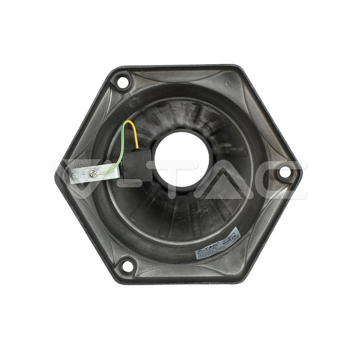 VT-740 Pole Lamp 3XE27 1990mm IP44 Black