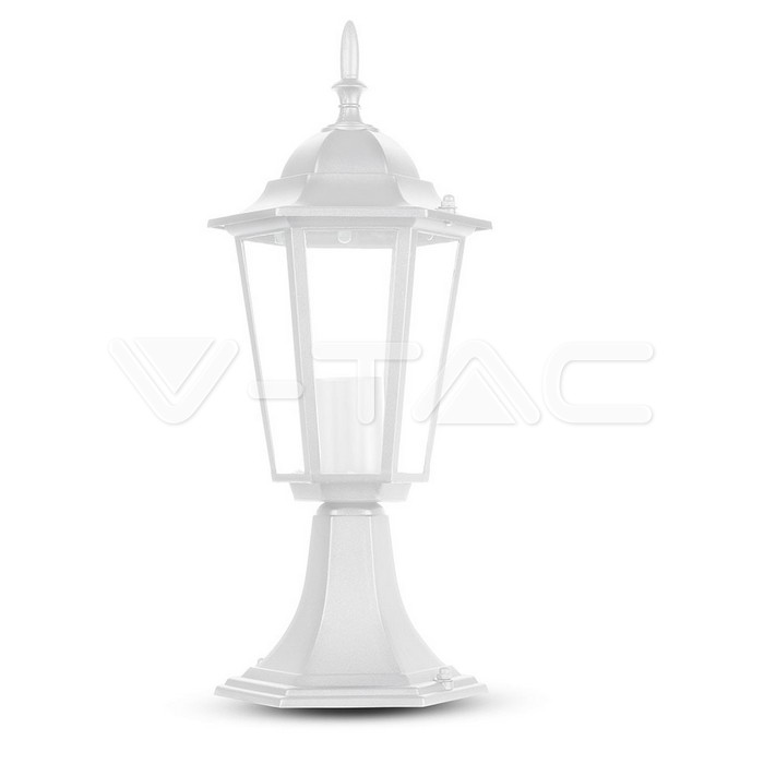 VT-753 E27 STANDLAMP- MATT WHITE