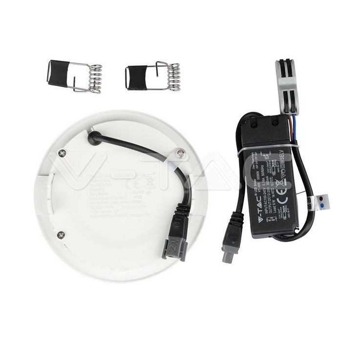 VT-606SQ 6W LED PREMIUM PANEL SAMSUNG CHIP 4000K SQUARE