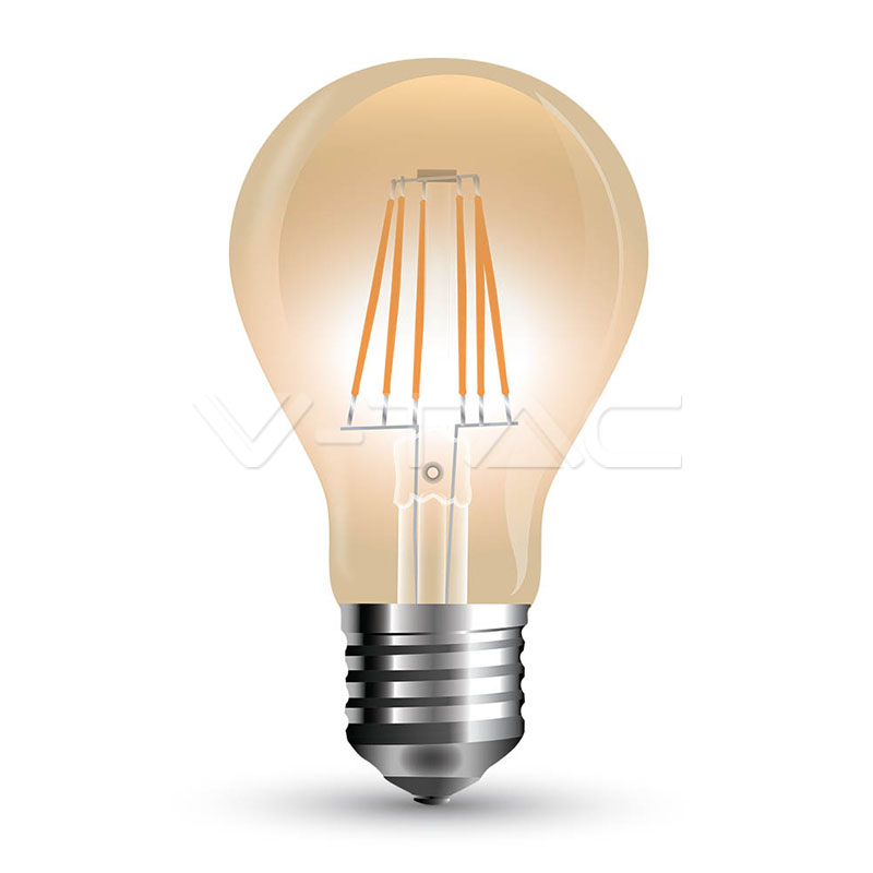 VT-2028 BULB 10W E27 A67 FILAMENT AMBER COVER 2200K