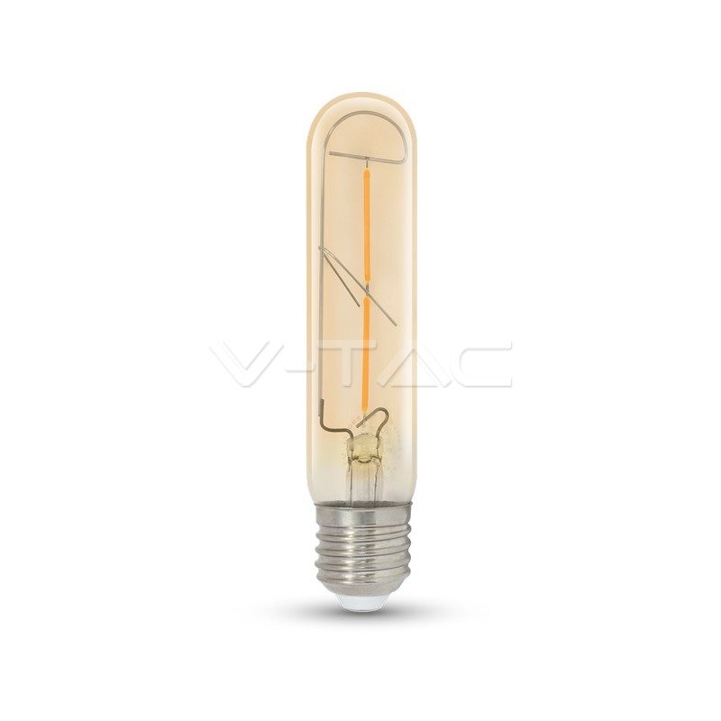 VT-2042 LED Bulb - 2W T30 E27 Filament Amber 2200K
