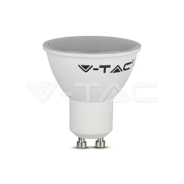VT-2095 5W GU10 SMD SPOTLIGHT MILKY COYER 4000K 108 7270 LED BULB 3PCS/PACK