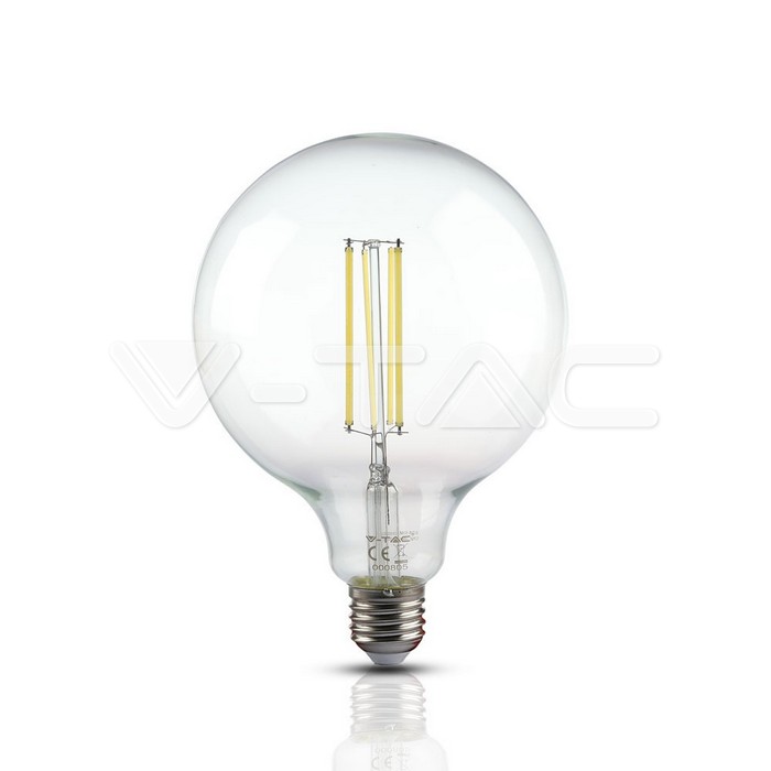 VT-2143 12.5W G125 LED FILAMENT BULB-CLEAR COVER WITH COLOROCDE:3000K E27
